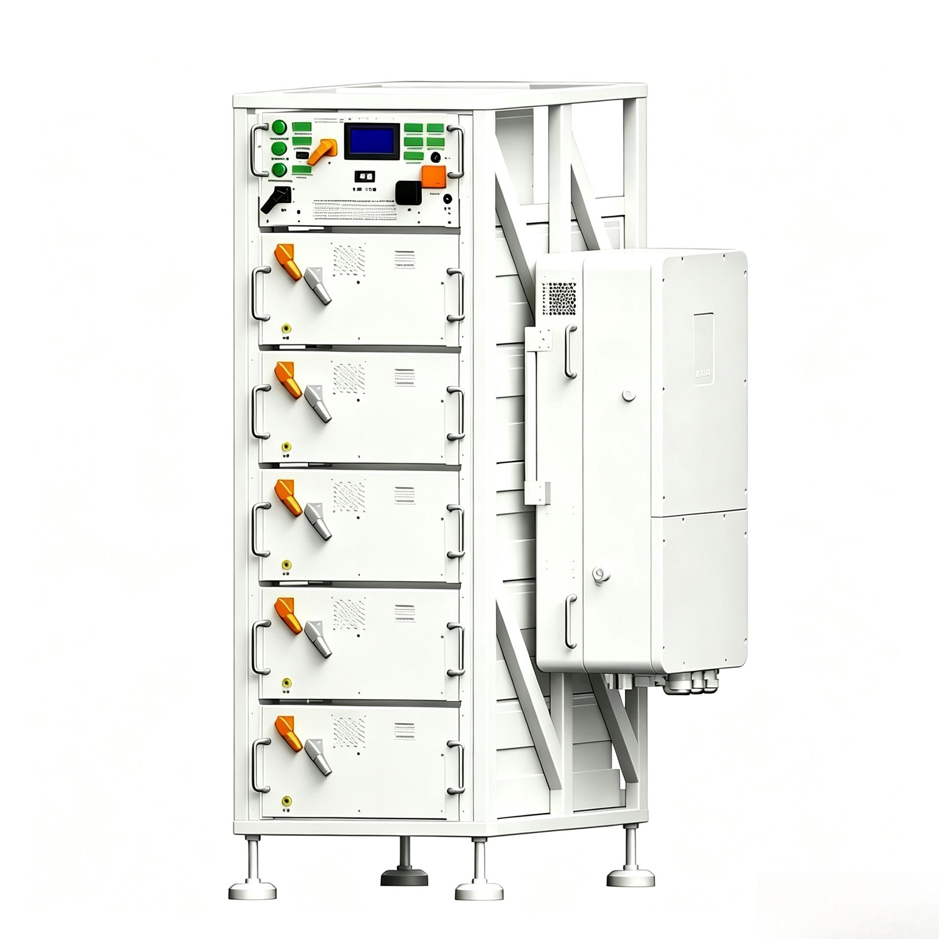 120kWh 工商业机架式储能电池簇